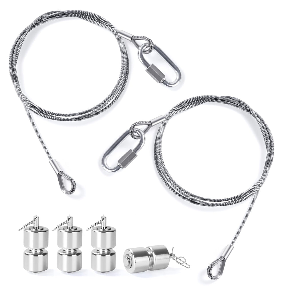 Creative.C 2pcs lift cable kit for Gorilla Lift compatibility improves trailer gate reliability