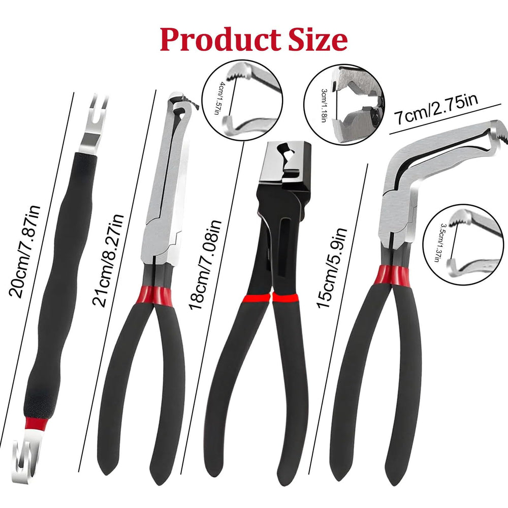 CRELYSTER straight pliers 37960 ready for sensor and hose disconnect tasks