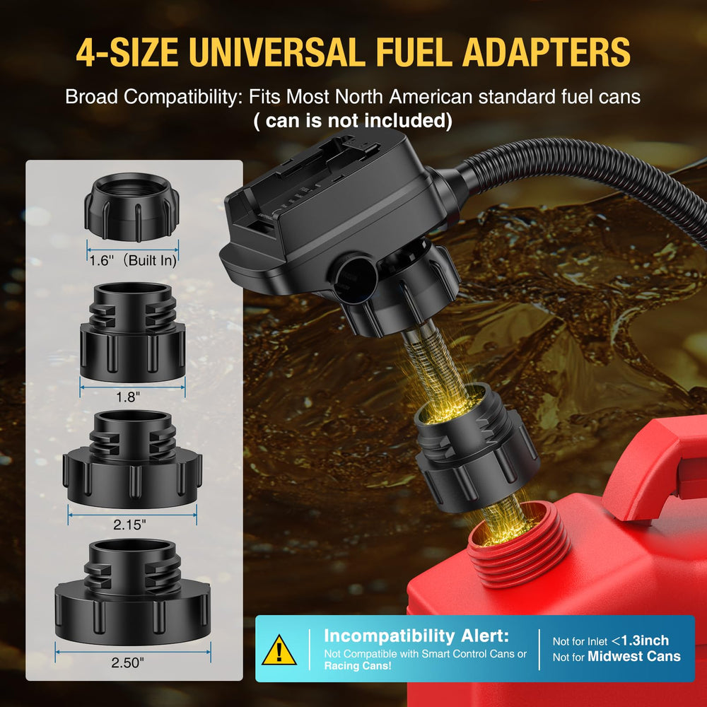 CrestWave pump connected to DeWalt 20V battery for cordless operation.