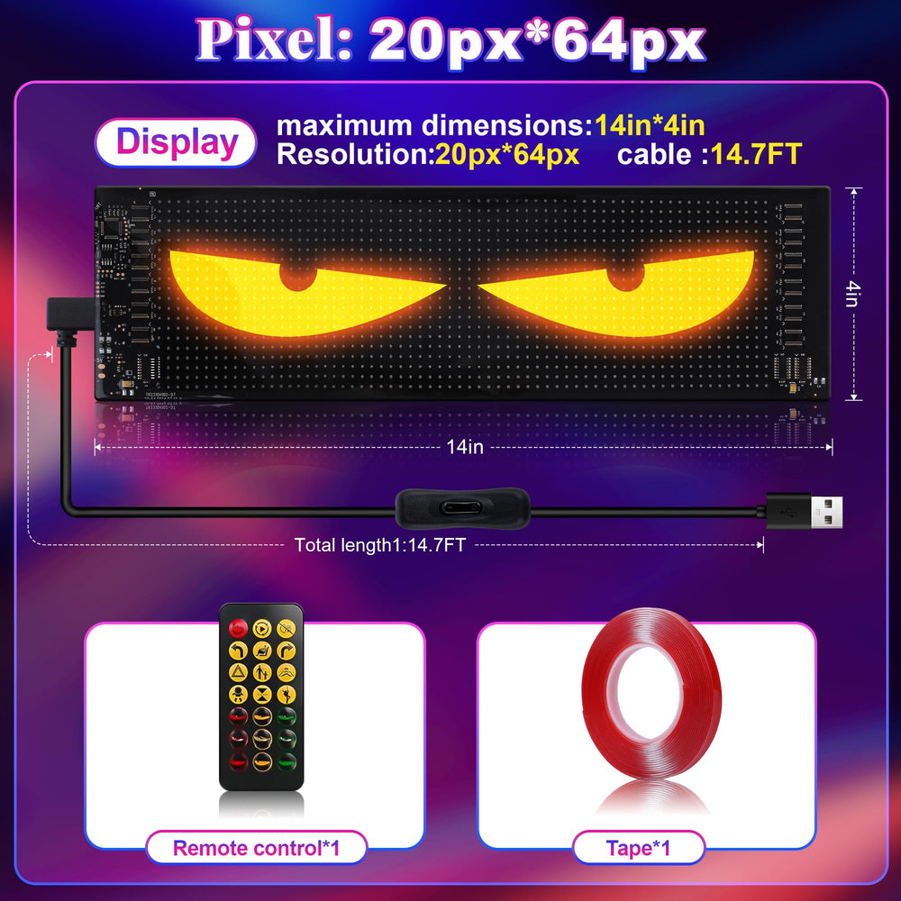 CRILEAL LED sign app control panel showing customizable text