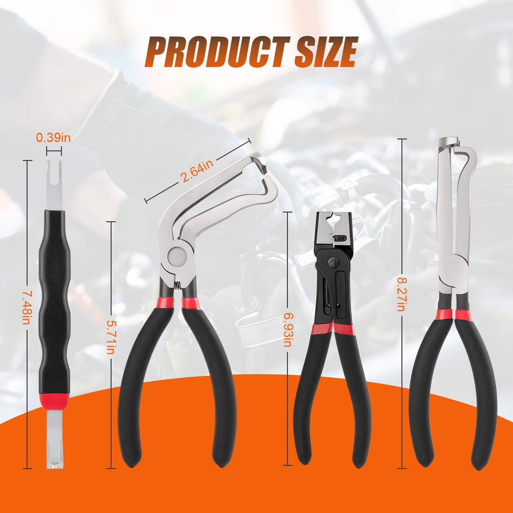 Crizendo 4-piece kit displayed for common under-hood tasks and DIY automotive fixes