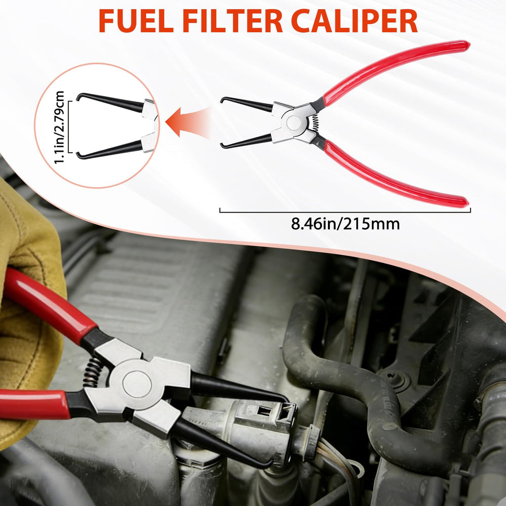 Crizendo fuel hose clamp pliers open up to 3.66 inches