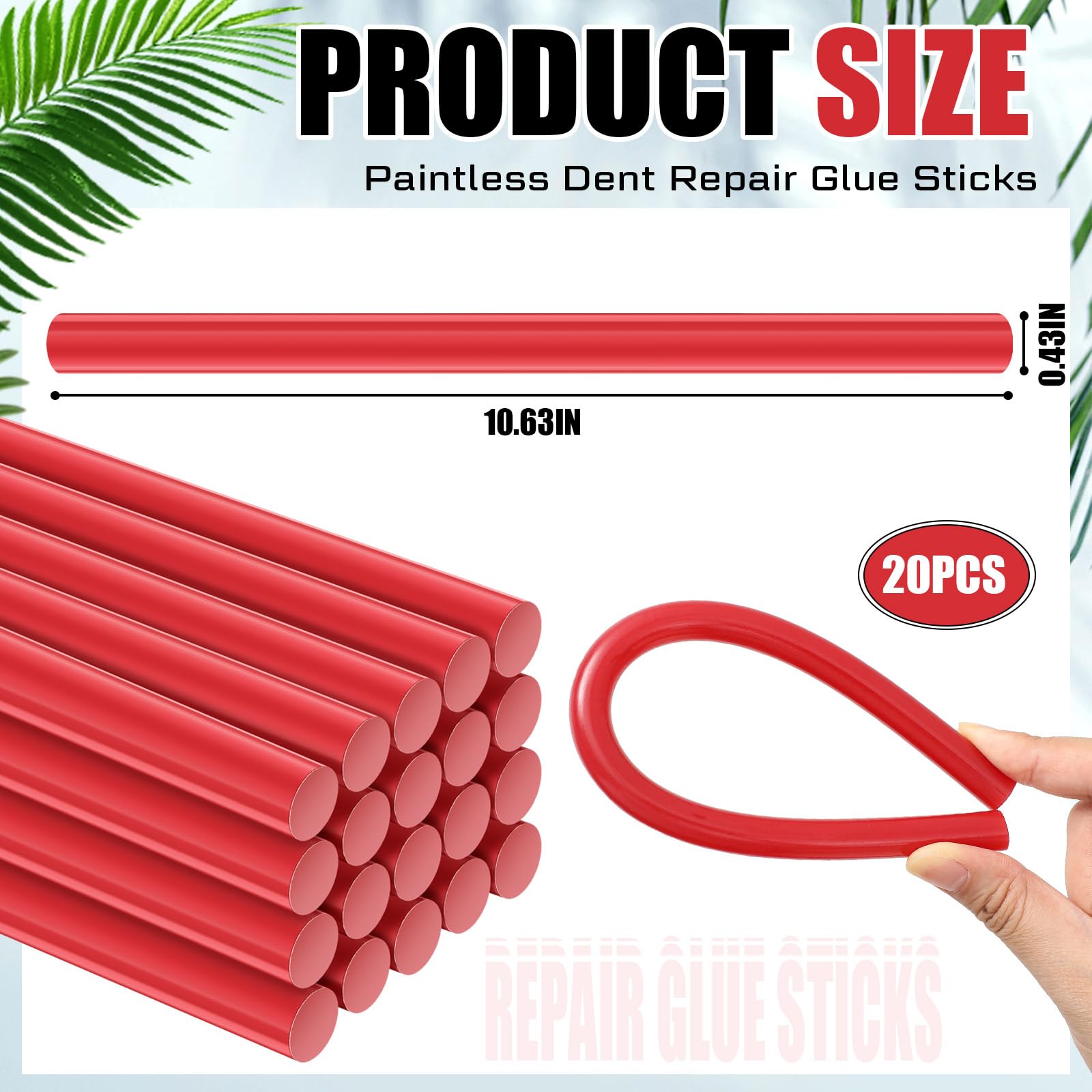 CroBlissful PDR glue sticks melting action for efficient repairs.