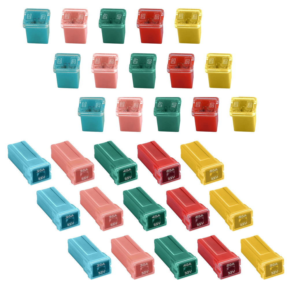 CrocSee boxed fuse set with tall, standard, and low-profile options for organization.