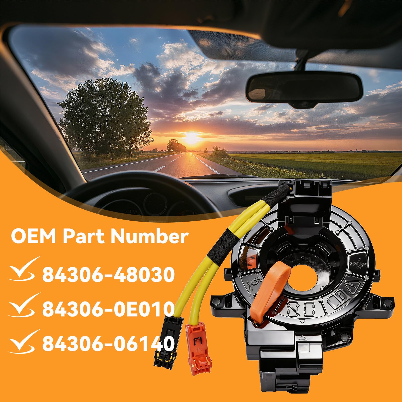 Crometia 84306-60130 replacement close-up, sturdy design for durable performance.