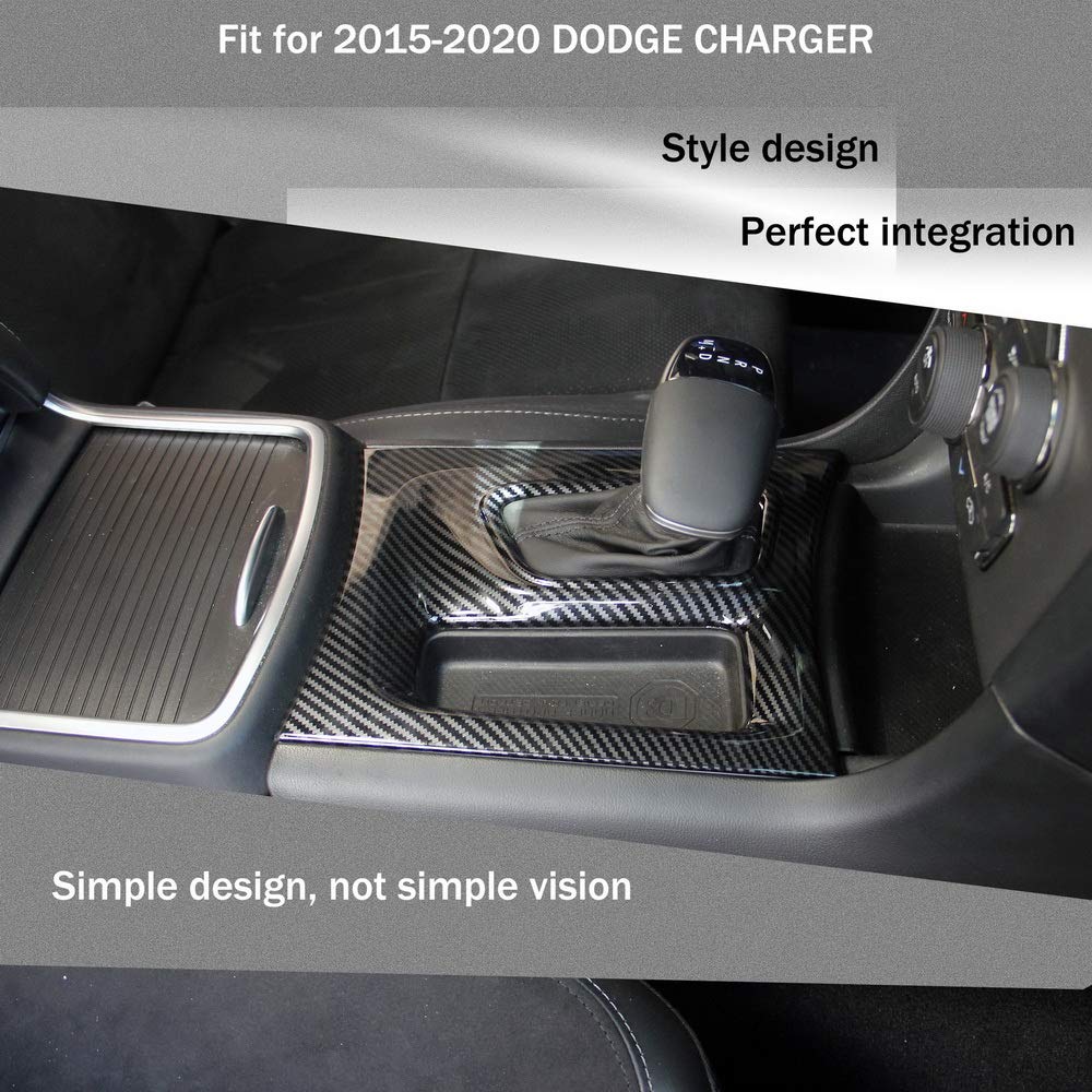 Crosselec gear shift panel close-up texture showing premium carbon fiber weave.