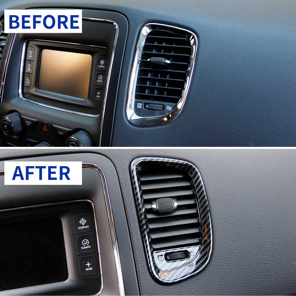 Crosselec scratch-protection trim for Dodge Durango dashboard area preserves surface.