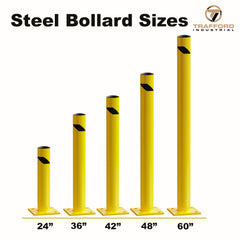Crowd Control Warehouse Trafford bollard cap detail shows a professional, durable finish.