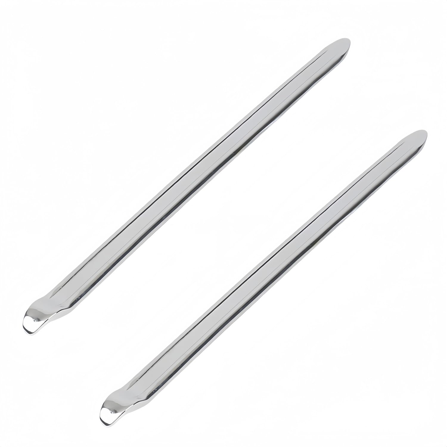 Crssmet 2 Pack tire spoons with dual-hand leverage for easy tire removal