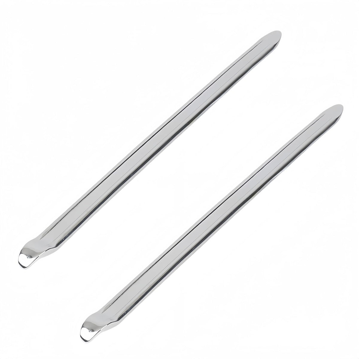 Crssmet 2 Pack tire spoons with dual-hand leverage for easy tire removal