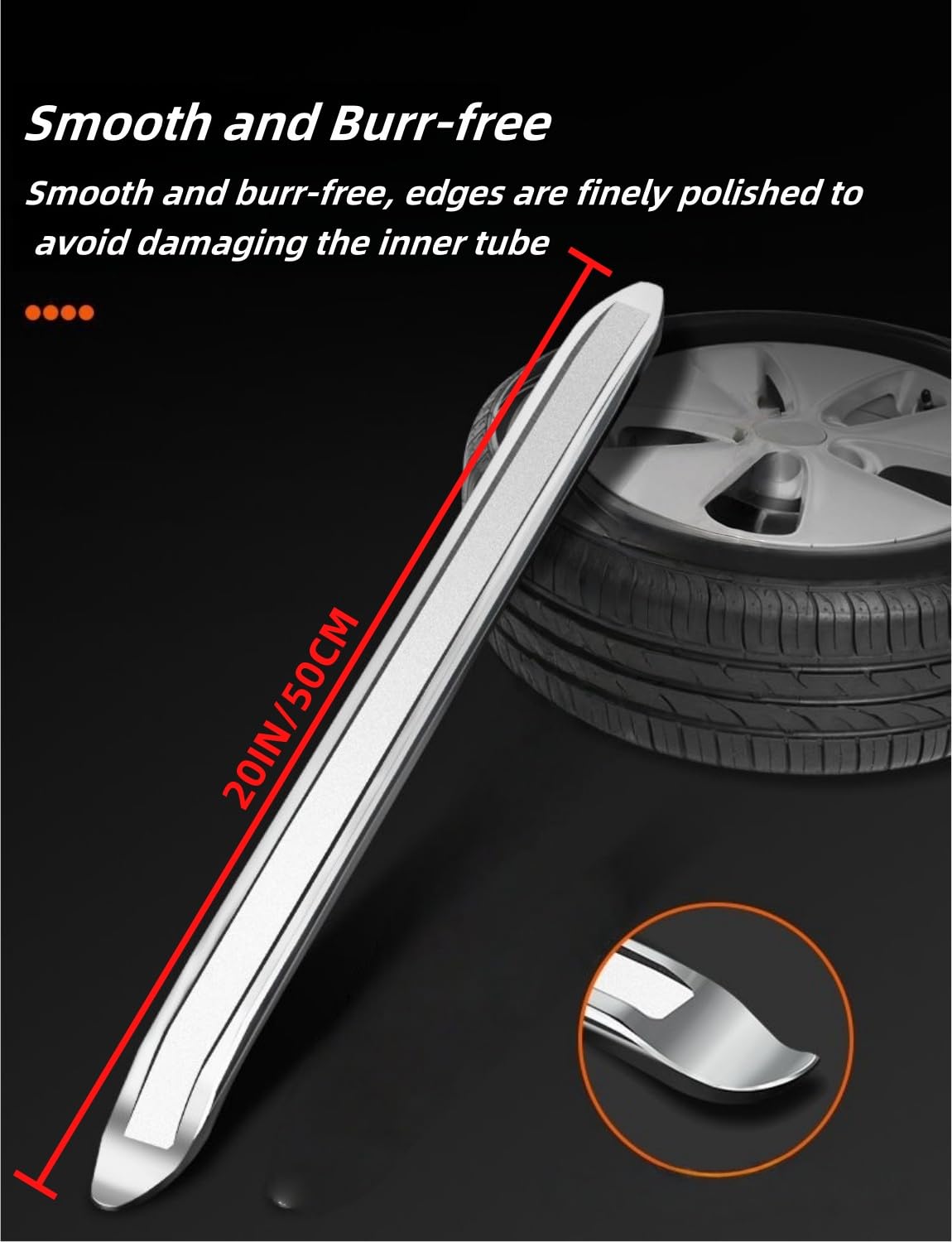 Crssmet forged steel construction highlights durability for tough tire work