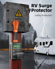 CRTBETLIF rugged waterproof cover protects the unit in rain and dust.