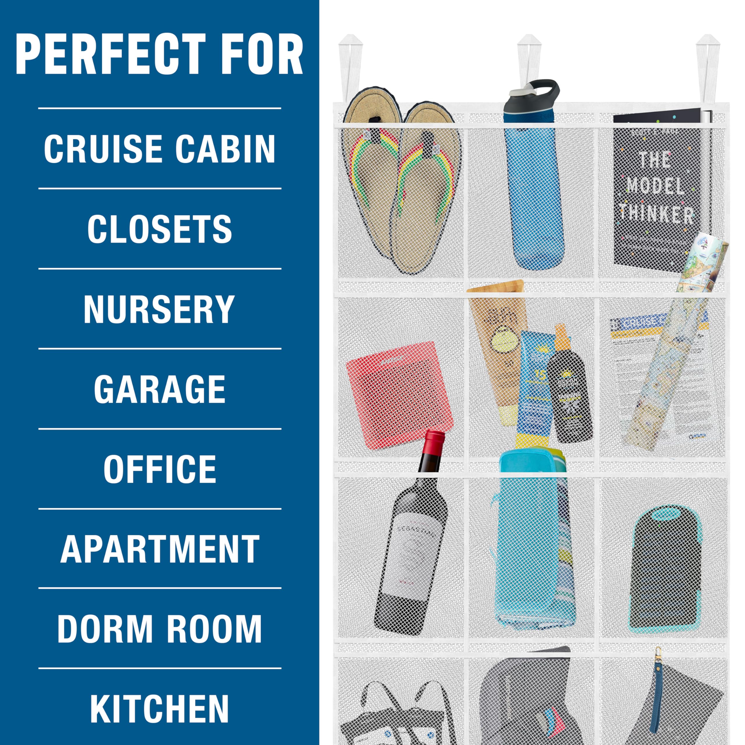 Cruise On easy-hang door hook setup enables quick, tool-free installation.