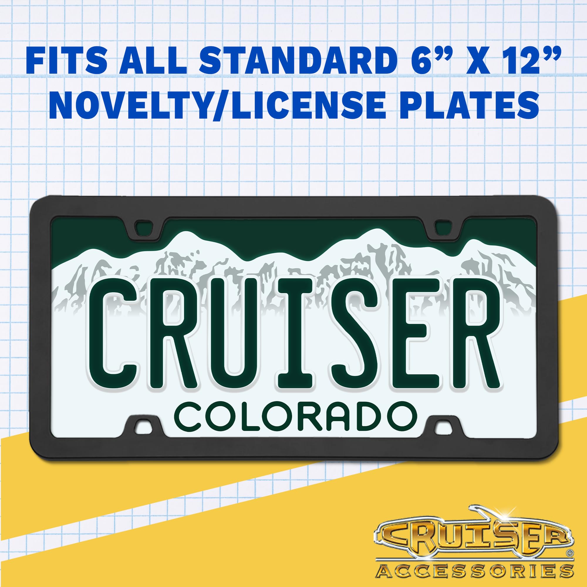 Cruiser 19509 suitable for cars, trucks and golf carts with multi-vehicle mount