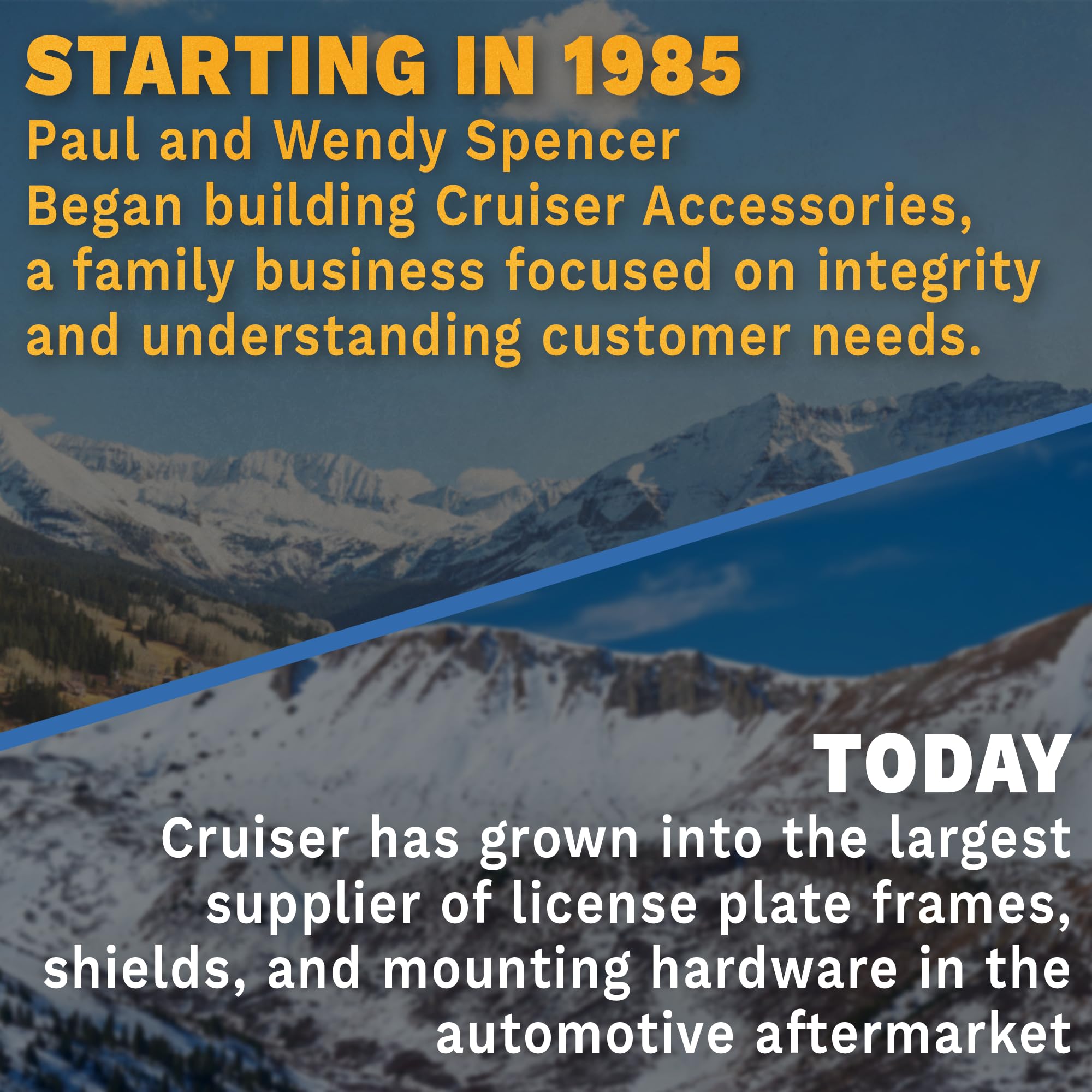 Cruiser Accessories on vehicle displays distinctive style for city or farm settings.