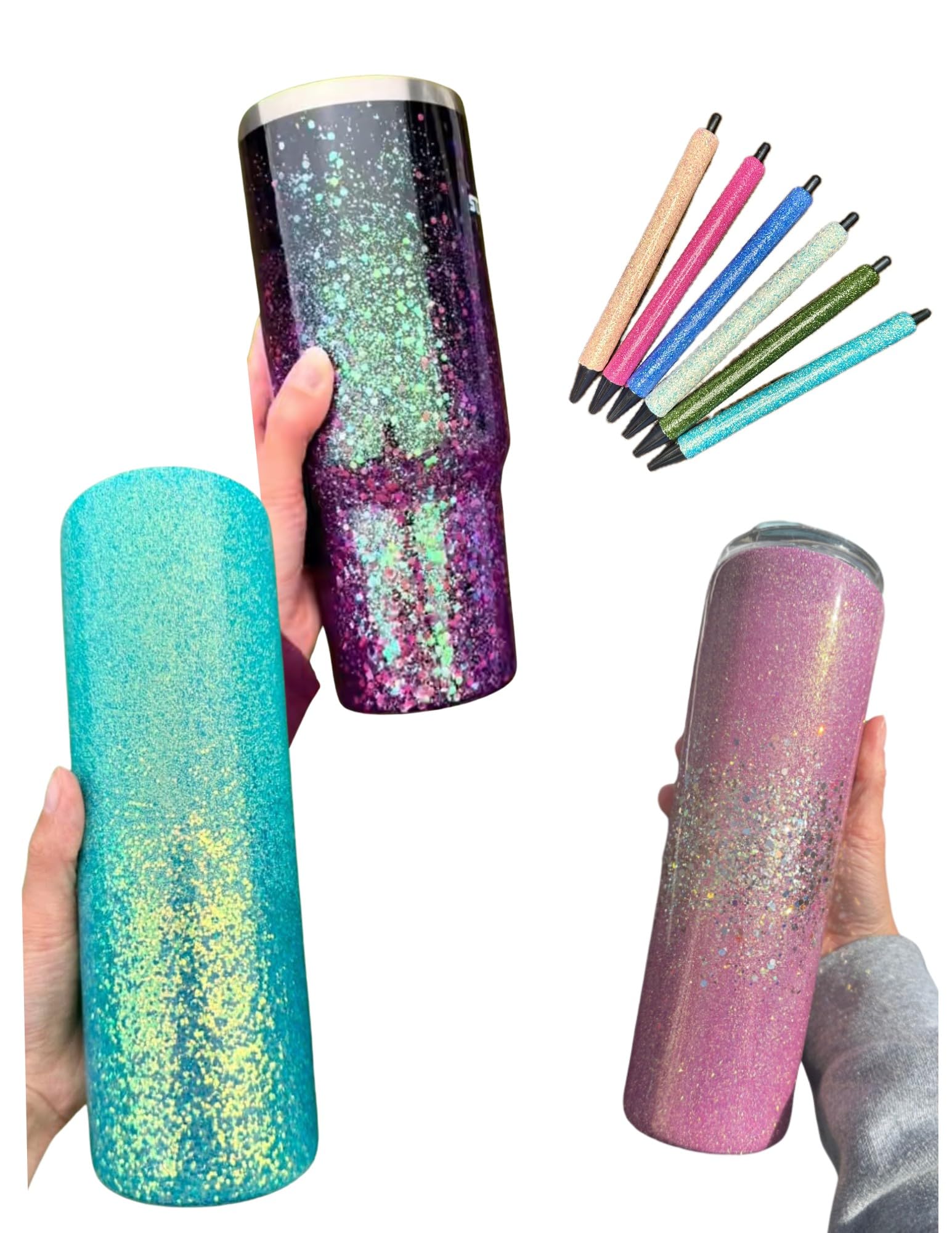 CrystaLac Grande Finale Tumbler Coat hand washing after application preserves finish.