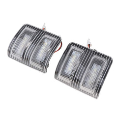 csslyzl clear lens white LED passenger-side mirror marker light for Ford, enhances conspicuity