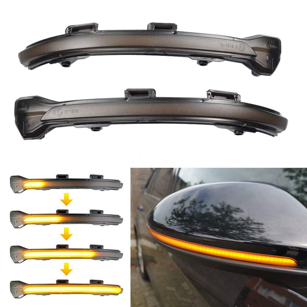 csslyzl dynamic LED mirror turn signal for VW Golf MK7 with sequential blink