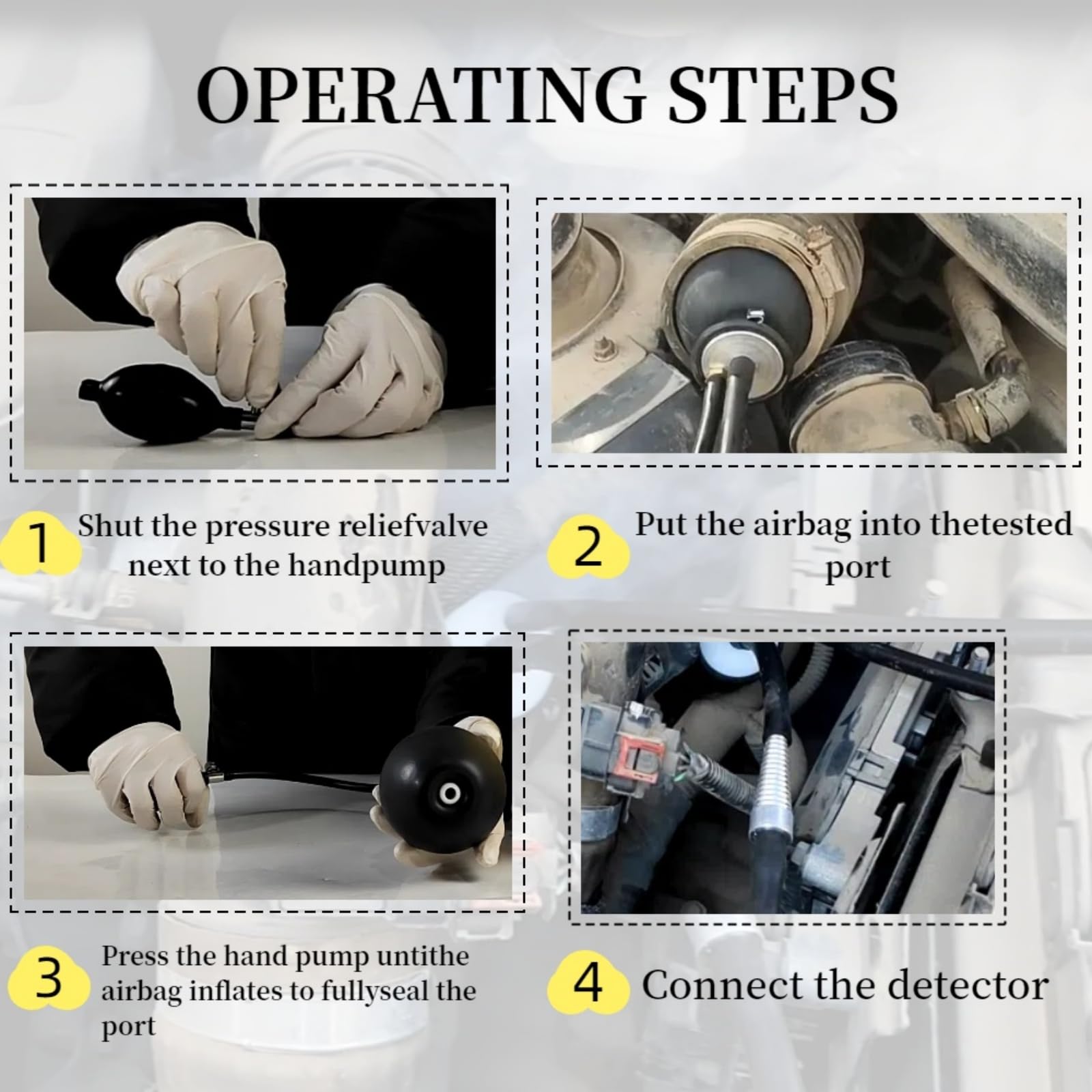Csttler automotive smoke test application demonstrates comprehensive leak diagnostics.
