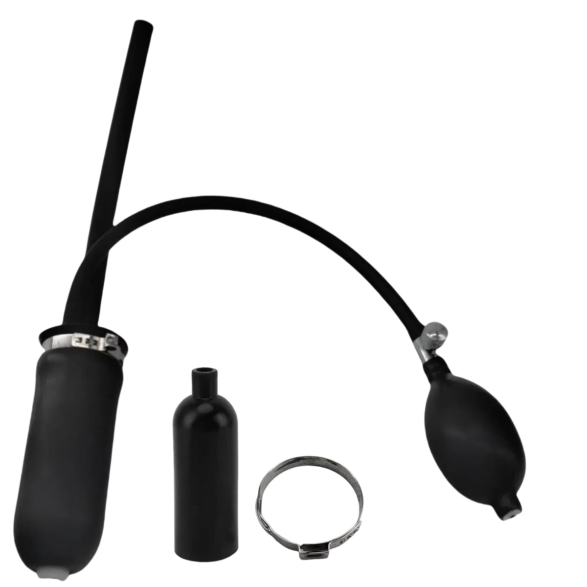 Csttler universal adapter for smoke machines enabling intake and exhaust checks.