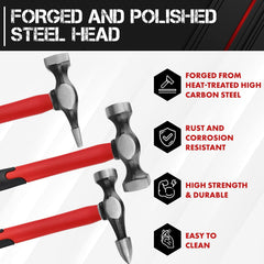 C&T reverse curve hammer designed for controlled dent shaping