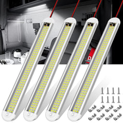 CT CAPETRONIX 12V interior light bar front view, four-pack ready for vehicle cabin illumination