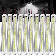 CT CAPETRONIX interior light bar with 3-row LEDs for bright trailer lighting