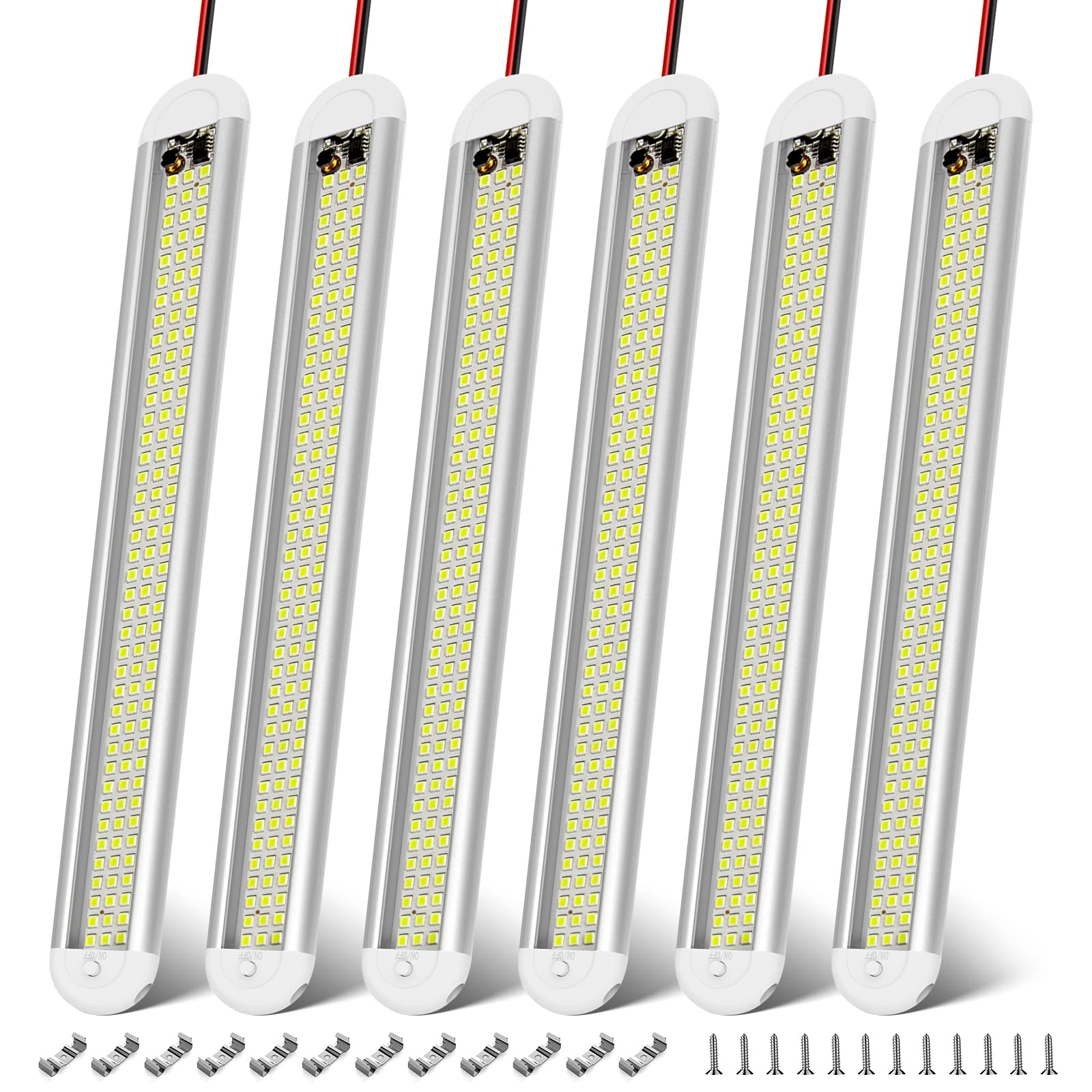 CT CAPETRONIX interior light bar, side view, bright 120 LEDs for clear cabin lighting
