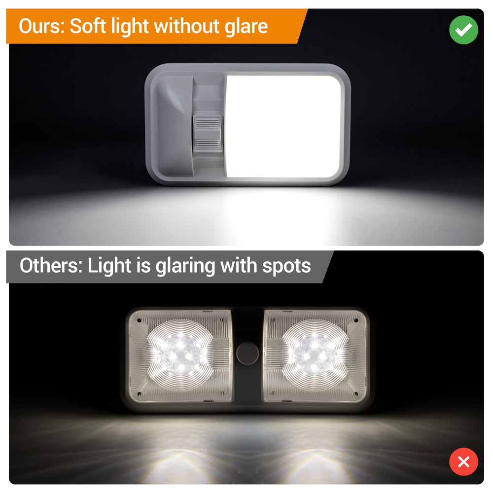 CT CAPETRONIX 12V RV lights compatible with cars, boats, and trailers.
