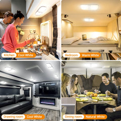 CT CAPETRONIX 12V dome light designed for RVs and campers