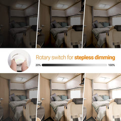 CT CAPETRONIX dimmable rotary control for precise brightness