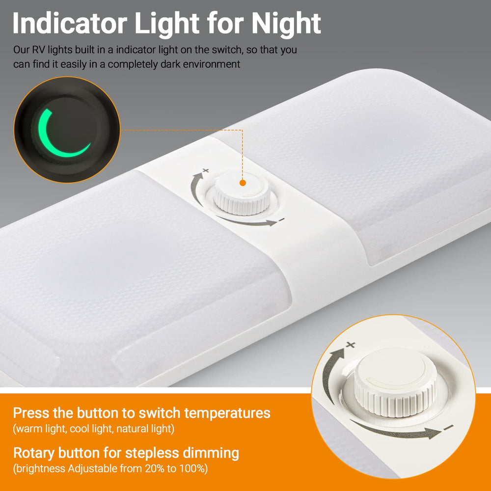 CT CAPETRONIX RV lights wide application for cars, campers, boats, and more.