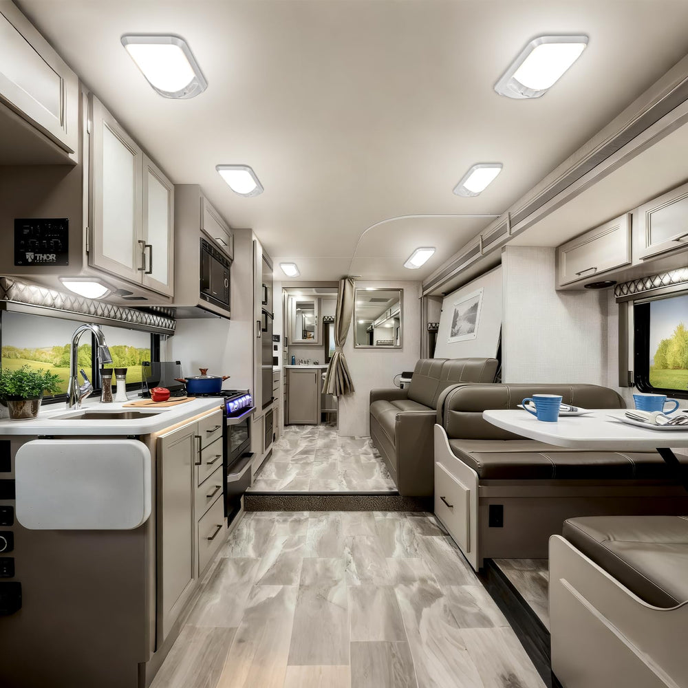 CT CAPETRONIX energy-efficient RV luminaire supports long road trips.