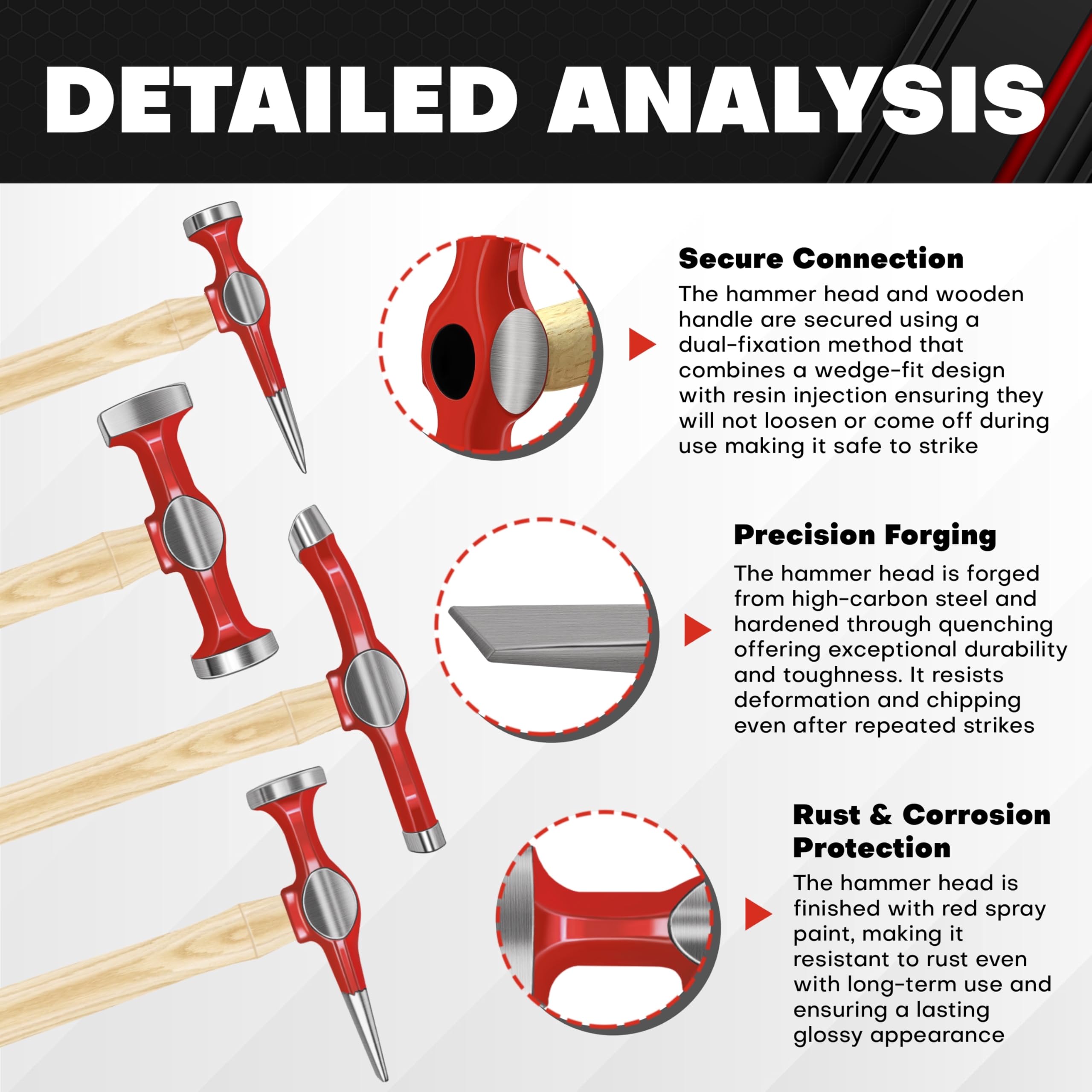 C&T dent repair dolly and hammer collection supports precise shaping.