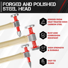 CT reverse curve hammer aids reach and control in dent repairs