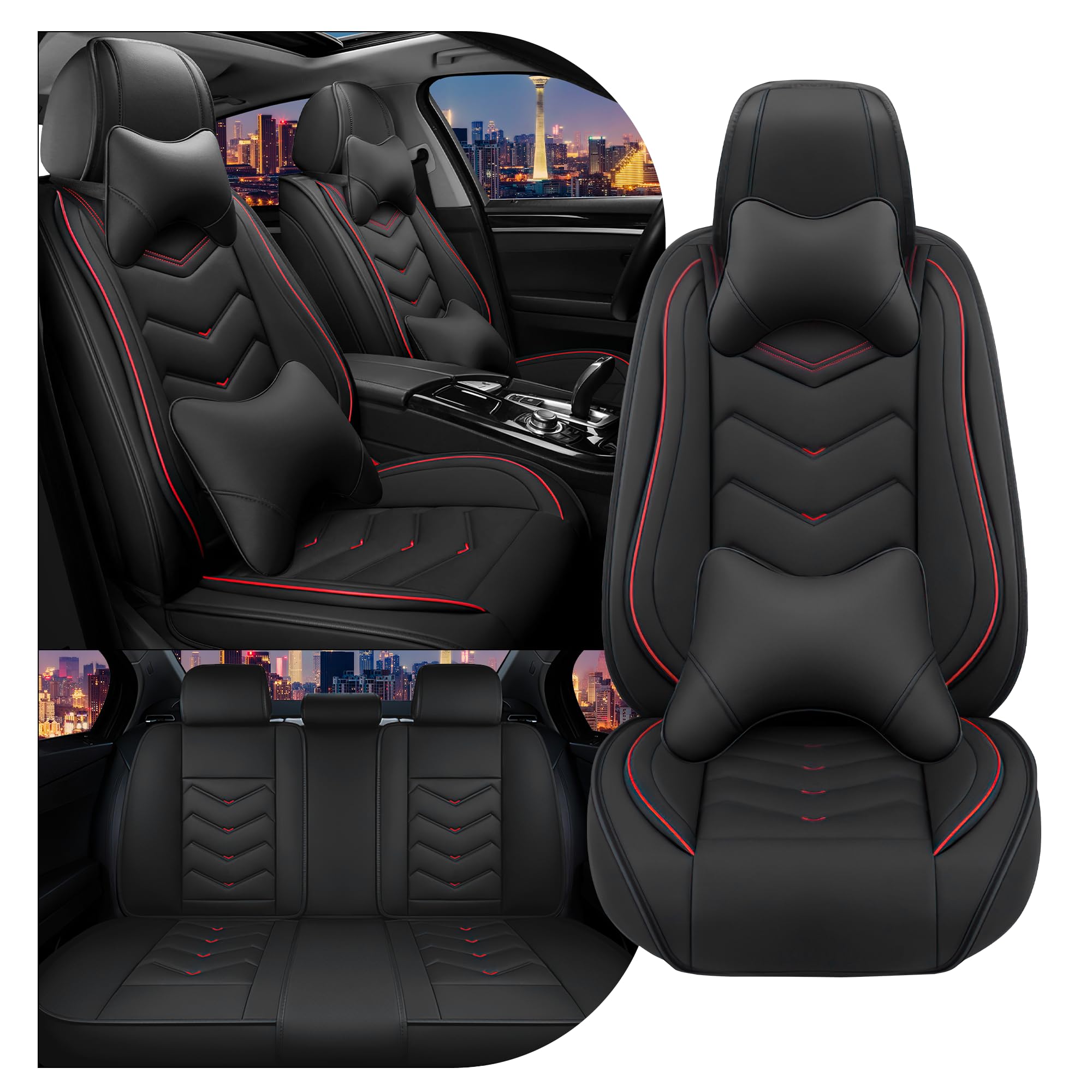 CTDS Camry front classic seat cover in black for durable protection