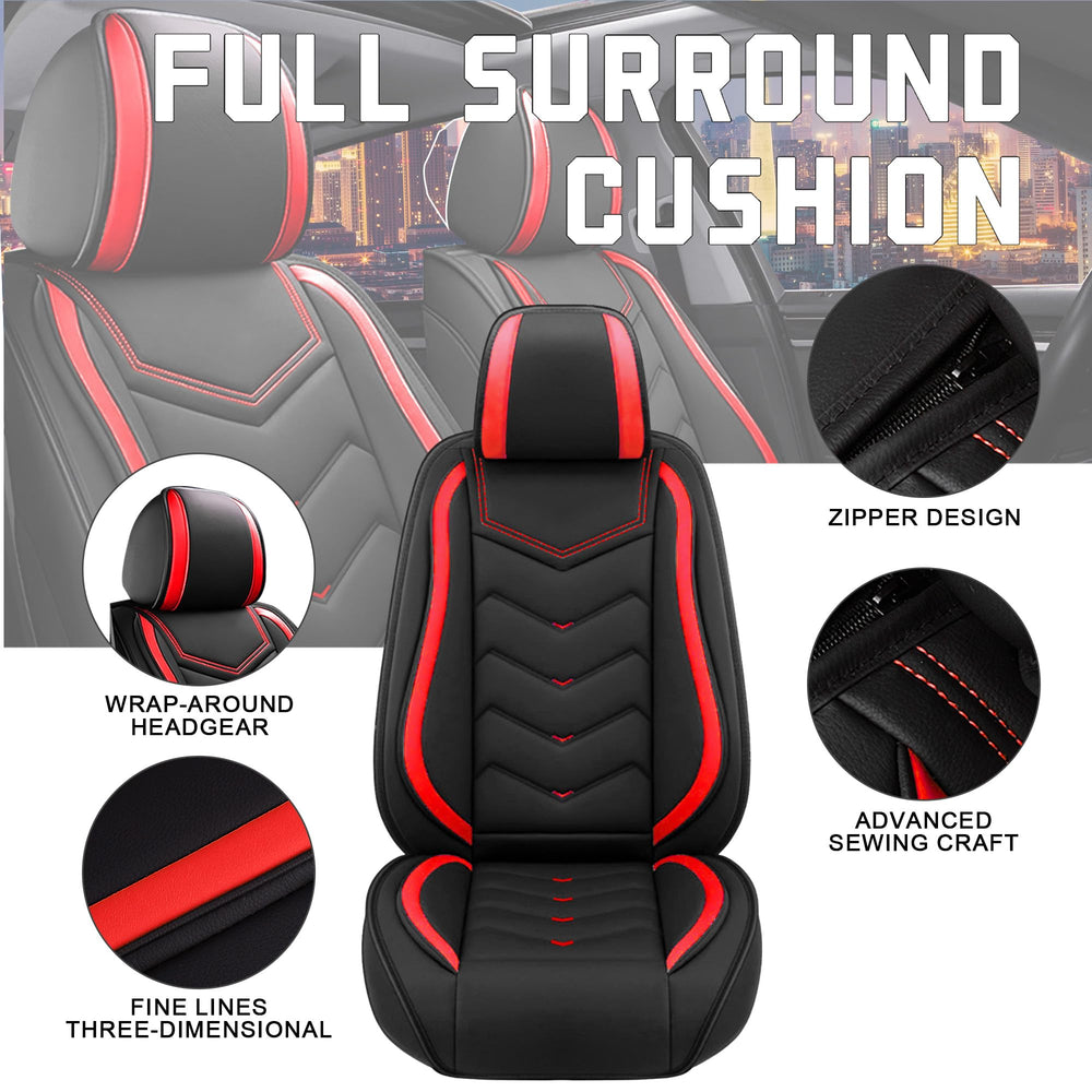 CTDS Civic front luxury seat cover delivers premium feel with easy cleaning and a refined look.