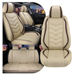 CTDS Honda Civic front classic beige seat cover for durable protection and style.