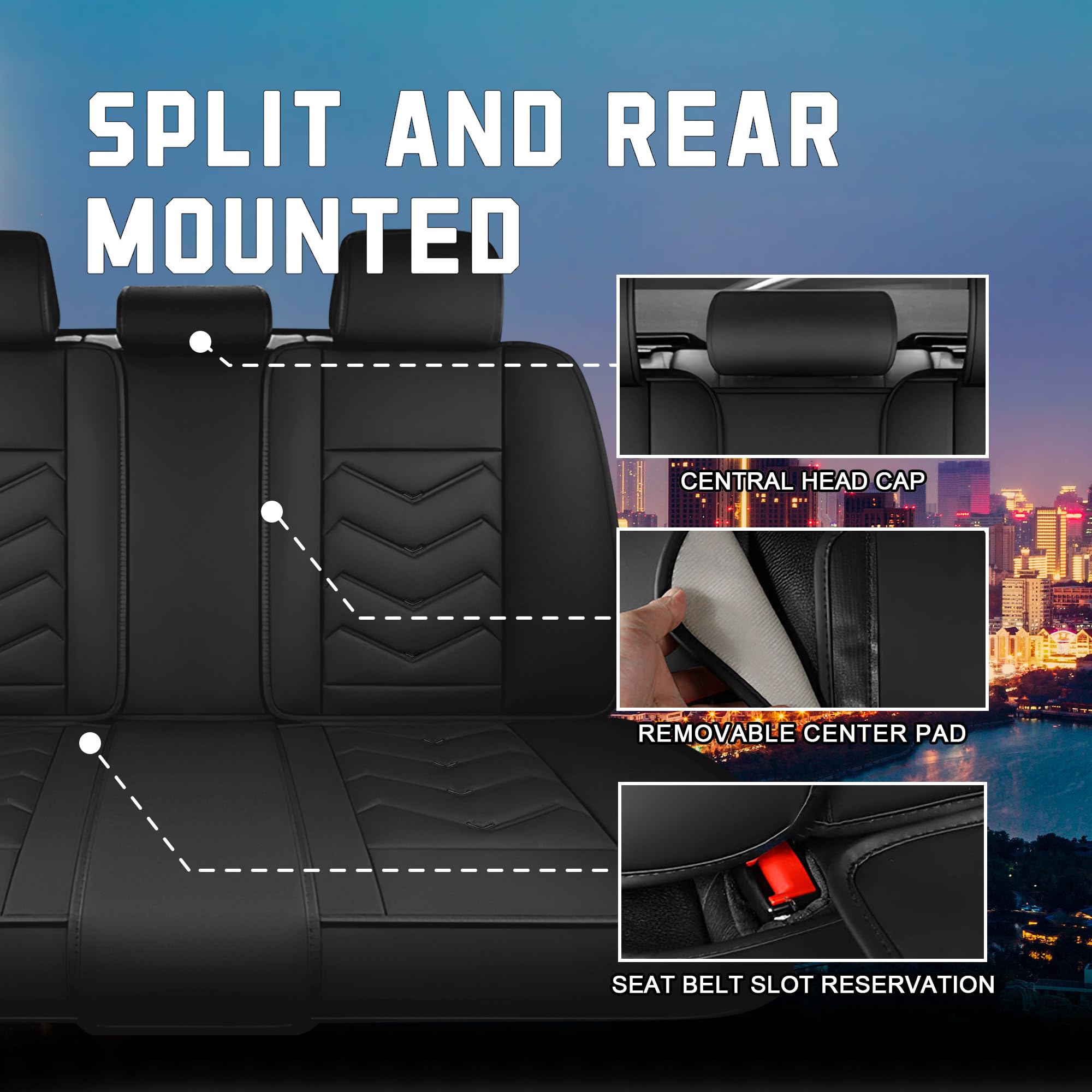 CTDS water-resistant leather finish protects against spills