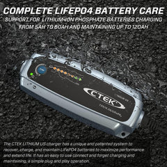 CTEK 56-926 Lithium US plug and play setup for easy installation