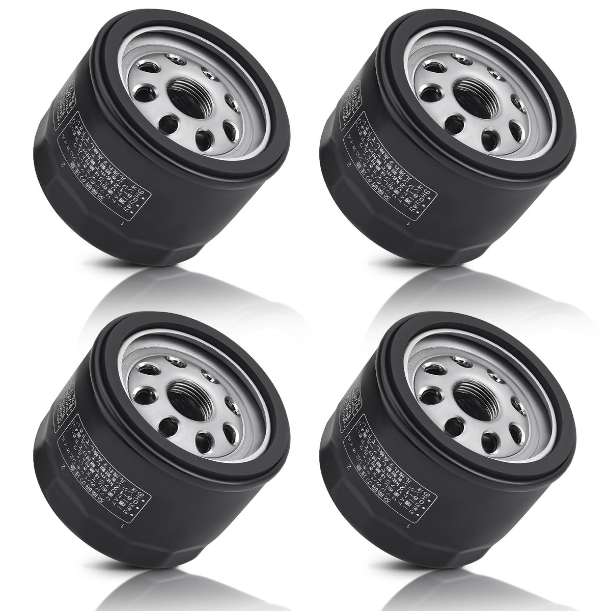 CTLLKG 49065-0721 oil filter front view with durable metal shell