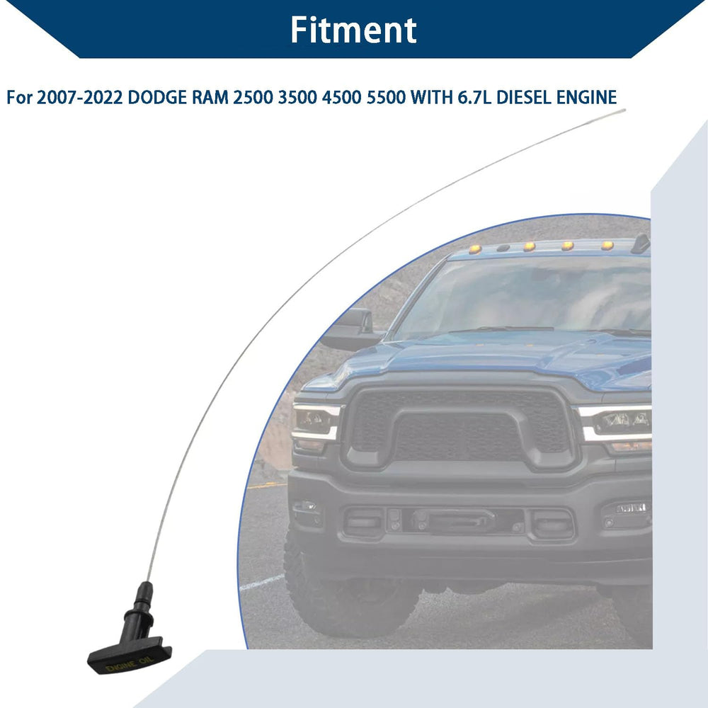 CTTMEOOB premium materials dipstick with stainless steel glass fiber and PBT for durability