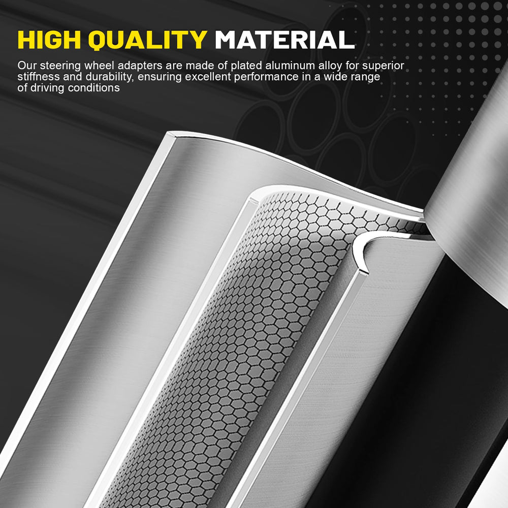 C-Tzu durable aluminum finish withstands heat and road wear.