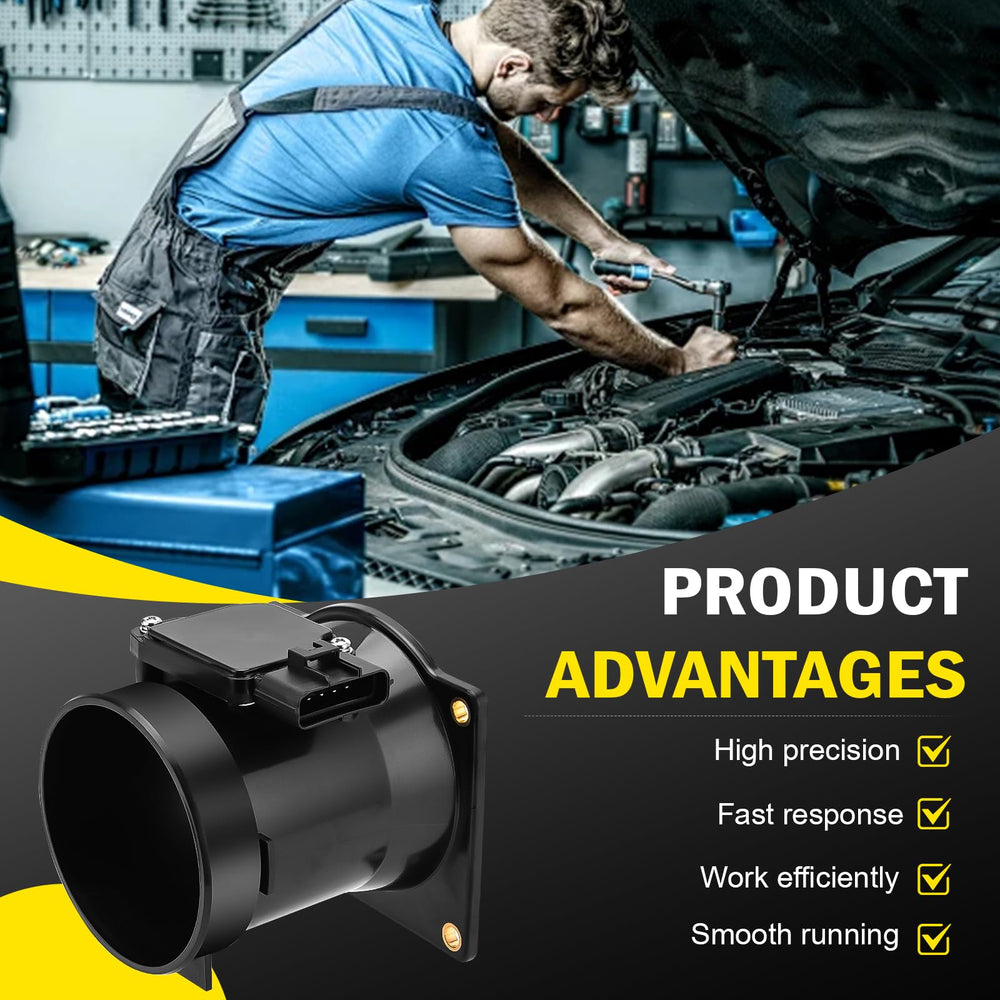 C-Tzu MAF sensor for Ford F-150 providing accurate intake measurement for stable power.