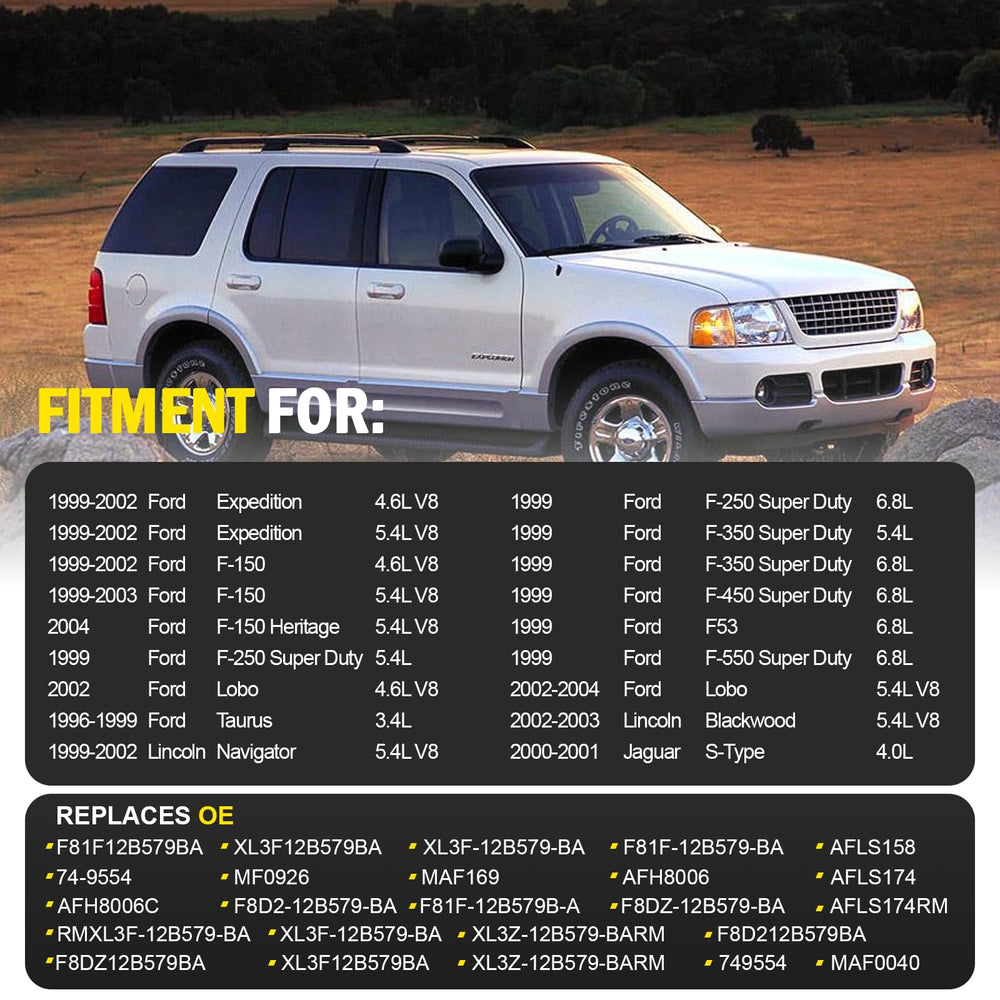 C-Tzu MAF sensor for Ford F-53/F-550 minimizing check engine light issues.