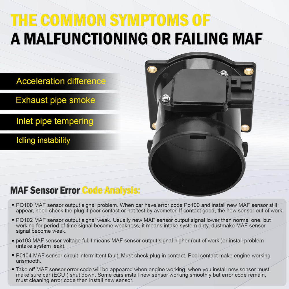C-Tzu MAF sensor for Lincoln Blackwood seamless fit with durable construction.