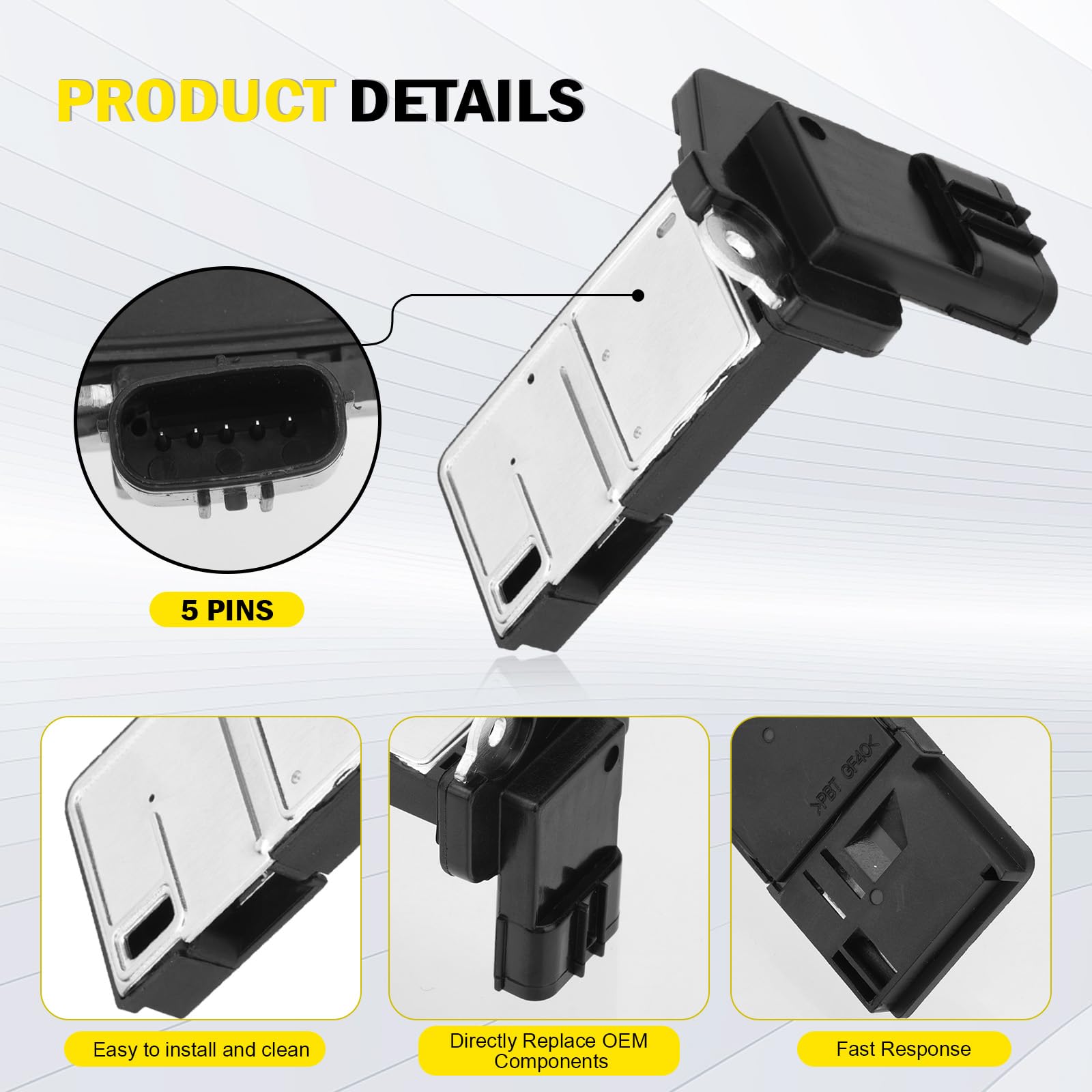 C-Tzu MAF sensor with OE references demonstrates broad compatibility and reliable fit.