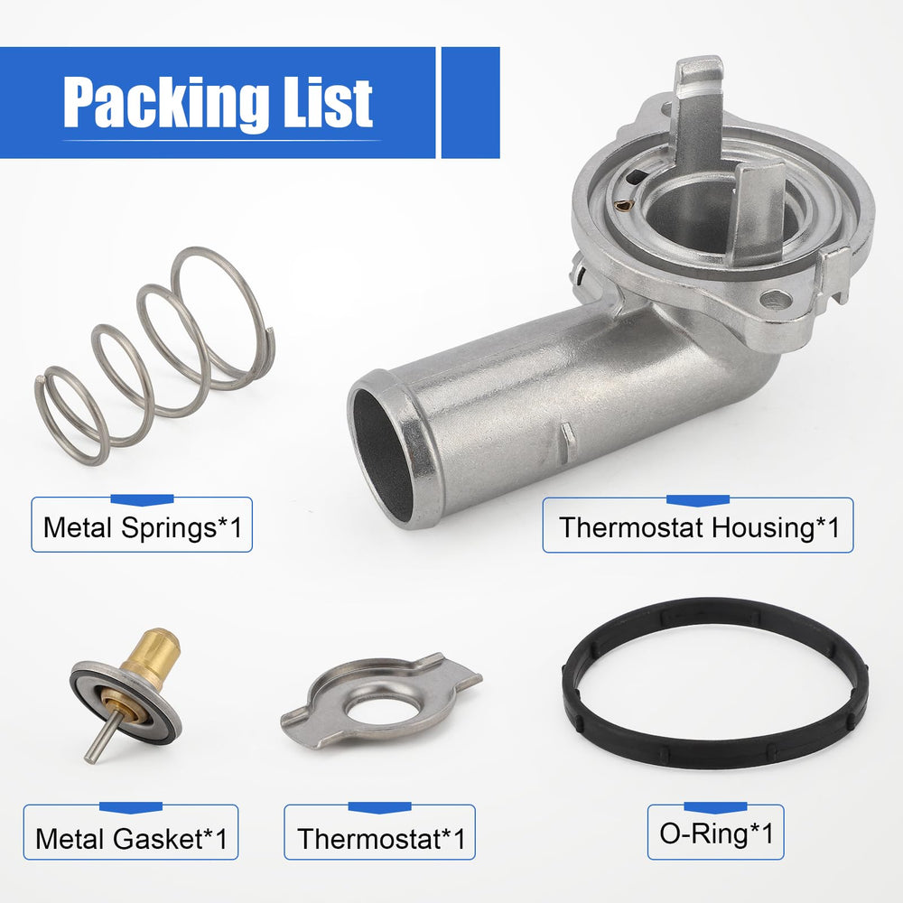 C-Tzu one-year warranty on thermostat housing for peace of mind