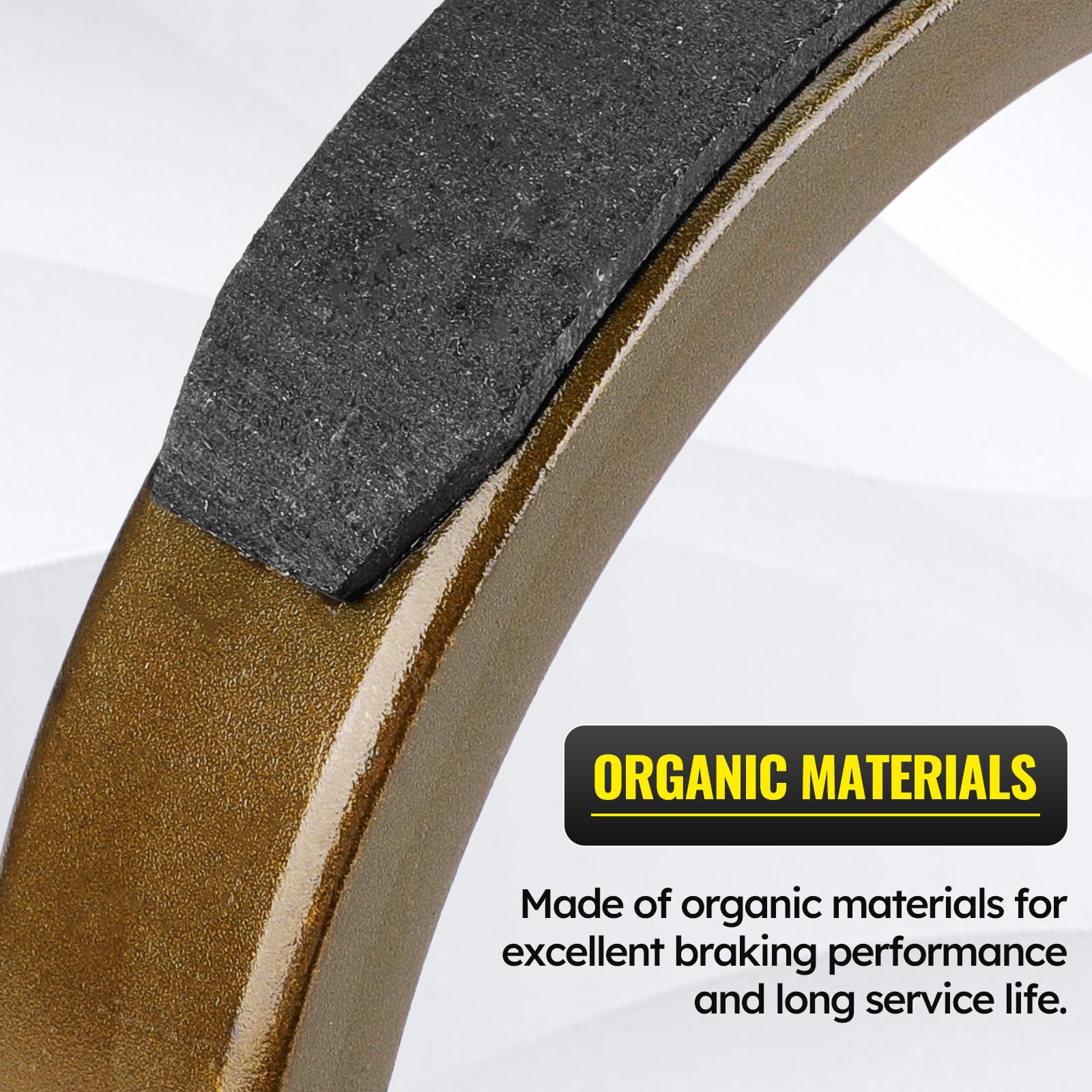 C-Tzu packaging shows ready-to-install brake shoes with essential parts.