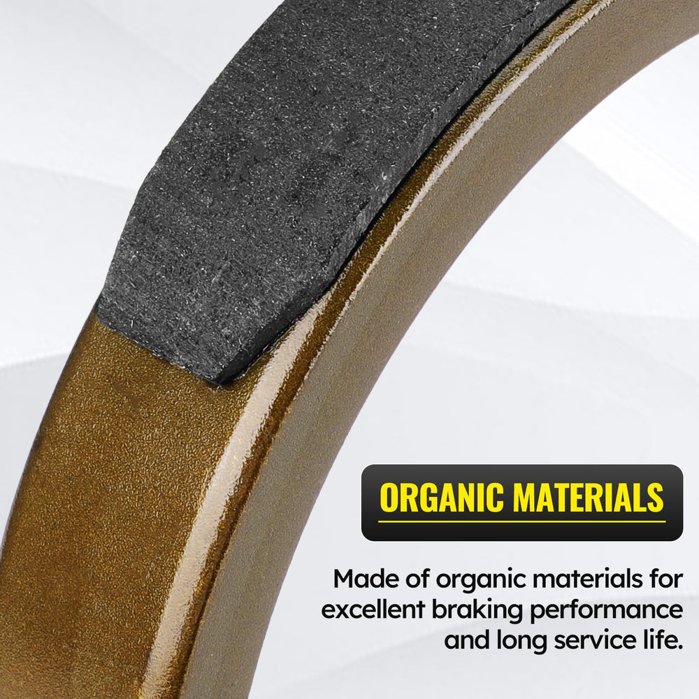 C-Tzu packaging shows ready-to-install brake shoes with essential parts.